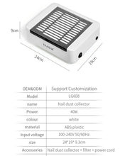 Ladda upp bild till gallerivisning, Dammuppsamlare - Nail Dust Collector